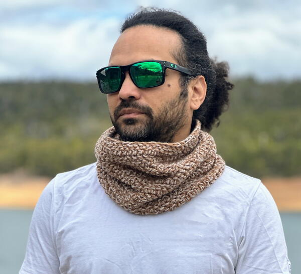 Hillside Mens Crochet Cowl Hillside Men's Crochet Cowl