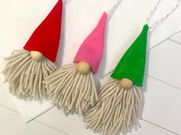 Cute Gnome Christmas Ornaments Cute Gnome Christmas Ornaments