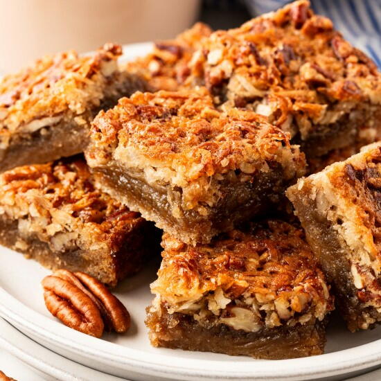 Chewy Pecan Bars Chewy Pecan Bars