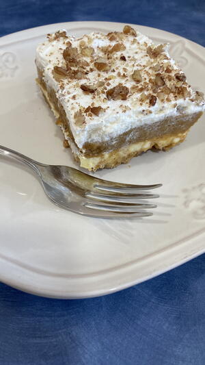 Homemade Layered Cream Cheese Pumpkin Torte Dessert Homemade Layered Cream Cheese Pumpkin Torte Dessert