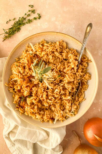French Onion Rice French Onion Rice