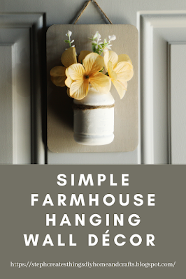 Simple Farmhouse Hanging Wall Dcor Simple Farmhouse Hanging Wall Décor