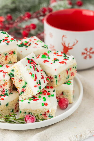 Christmas Sugar Cookie Bars Christmas Sugar Cookie Bars