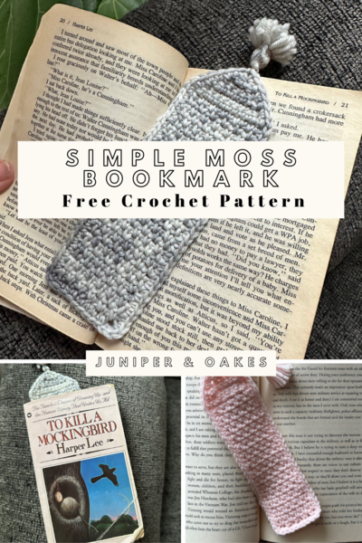 Simple Moss Bookmark Simple Moss Bookmark