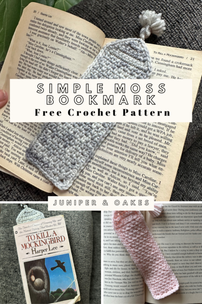 Simple Moss Bookmark