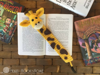 April's Baby Giraffe Bookmark