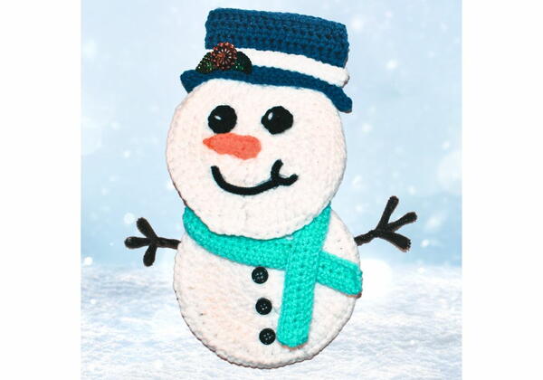 How To Crochet A Snowman Pattern: Step-by-step Tutorial