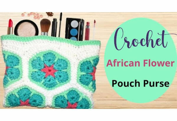 How To Crochet An African Flower Purse Bag Pattern Tutorial How To Crochet An African Flower Purse Bag Pattern Tutorial