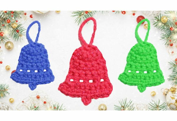 How To Crochet A Bell Ornament Pattern Tutorial How To Crochet A Bell Ornament Pattern Tutorial