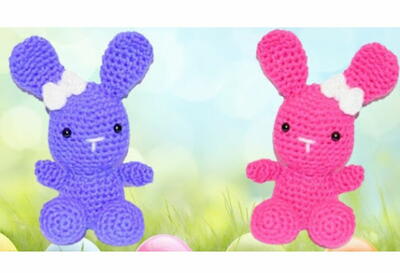 How To Crochet An Easter Bunny Rabbit Pattern Tutorial