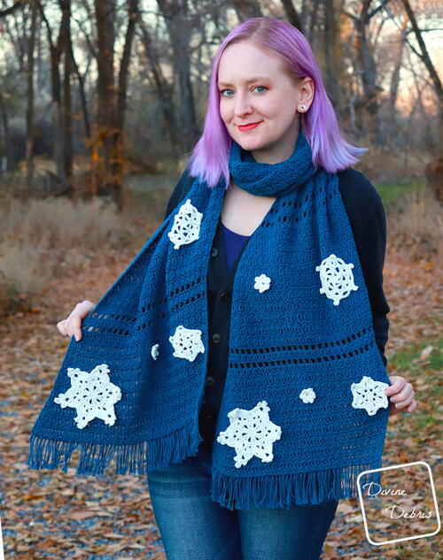 Crystal Snowflakes Shawl Crystal Snowflakes Shawl