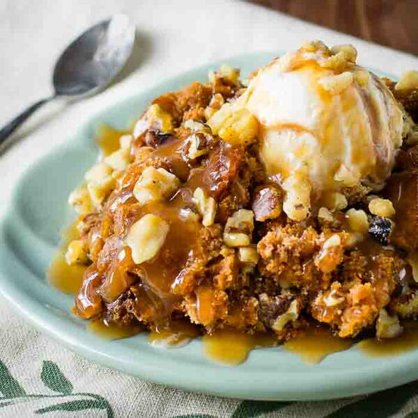 Slow Cooker Pumpkin Spice Dump Cake 3 Ingredients Slow Cooker Pumpkin Spice Dump Cake (3 Ingredients)