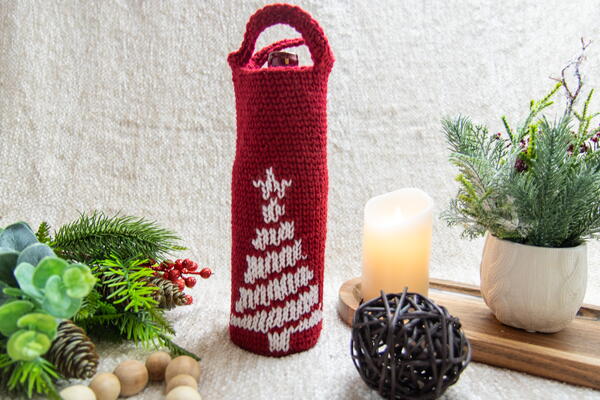 Christmas Tree Wine Bottle Holder Christmas Tree Wine Bottle Holder