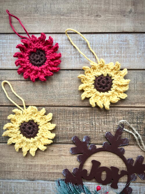 Sunflower Ornament Sunflower Ornament