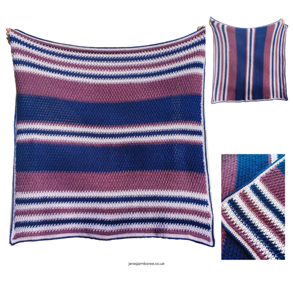 Mila Cosy Stripe Blanket