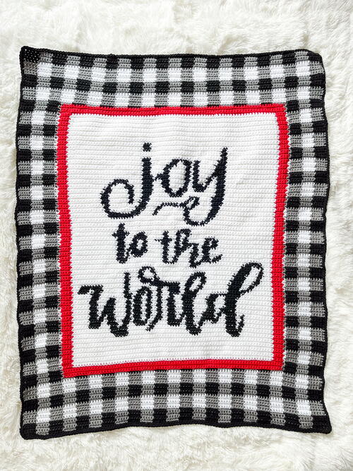 Joy To The World Blanket Joy To The World Blanket