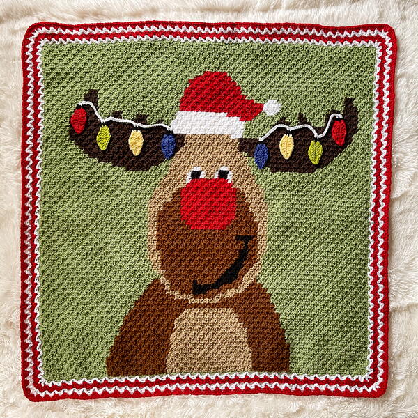 Malachi The Merry Moose Blanket Malachi The Merry Moose Blanket