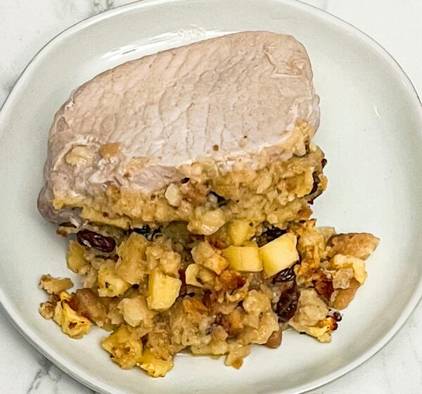 Apple Raisin Stuffed Boneless Pork Chops Apple Raisin Stuffed Boneless Pork Chops