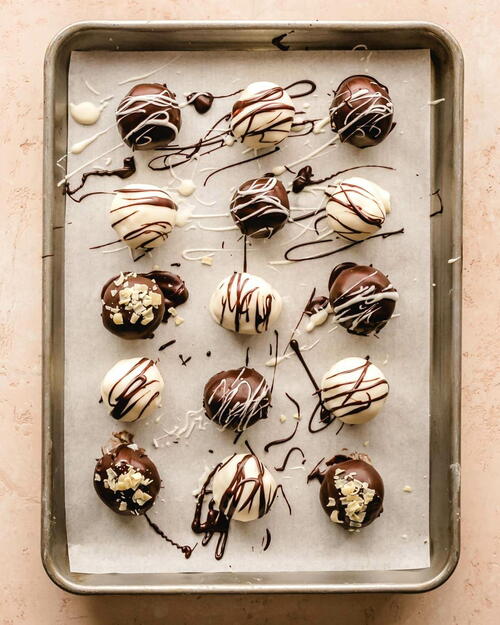 No Bake White Chocolate Truffles With Cream Cheese No Bake White Chocolate Truffles With Cream Cheese