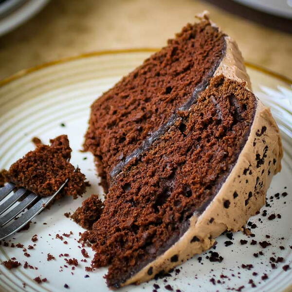 Mocha Hazelnut Layer Cake Mocha Hazelnut Layer Cake