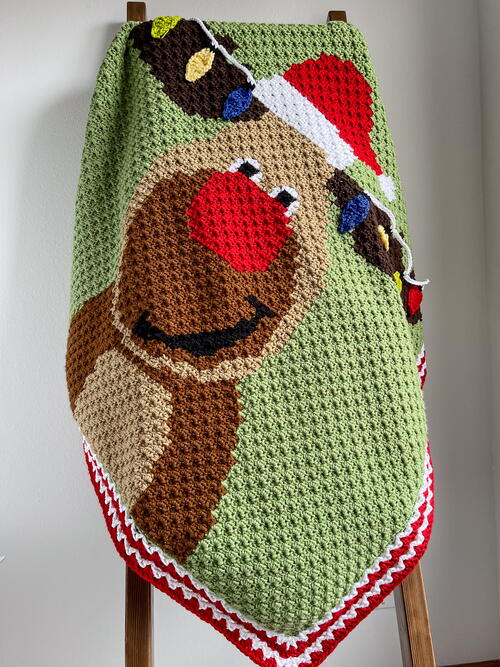Malachi The Merry Moose Blanket Malachi The Merry Moose Blanket