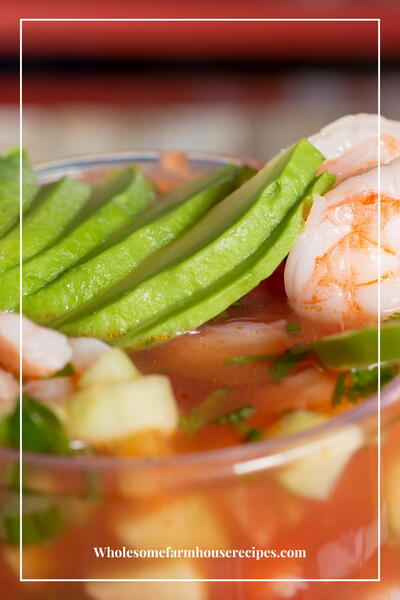 Easy And Refreshing Mexican Shrimp Cocktail Recipe Easy And Refreshing Mexican Shrimp Cocktail Recipe