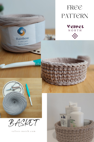 Free Wooden Base Crochet Basket Pattern 30 Min Project Free Wooden Base Crochet Basket Pattern (30 Min Project)