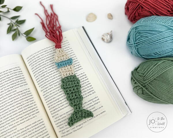 Mermaid Bookmark Crochet Pattern Mermaid Bookmark Crochet Pattern