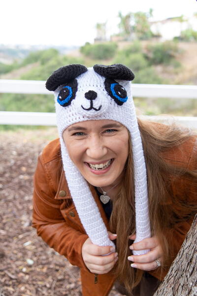 Moving Ears Panda Hat Moving Ears Panda Hat