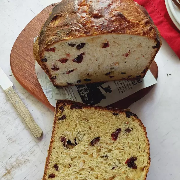 No Knead Italian Sweet Bread panettone No Knead Italian Sweet Bread (panettone)