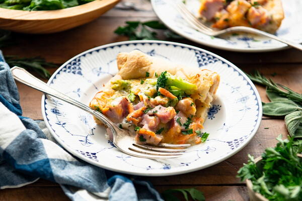 Crescent Roll Ham And Broccoli Casserole Crescent Roll Ham And Broccoli Casserole