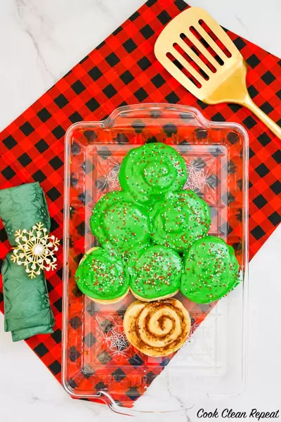 Christmas Tree Cinnamon Rolls Christmas Tree Cinnamon Rolls