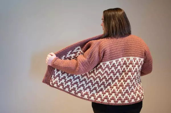 Mosaic Crochet Cardigan Pattern Mosaic Crochet Cardigan Pattern