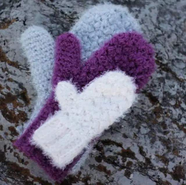 Textured Hygge Mittens Textured Hygge Mittens