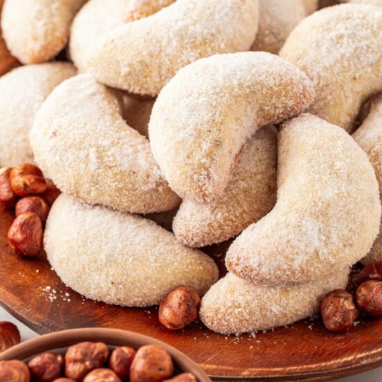 Delicious Crescent Cookies Delicious Crescent Cookies