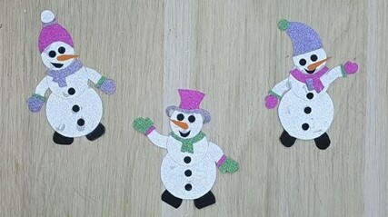 How To Make Snowman With Paper How To Make Snowman With Paper