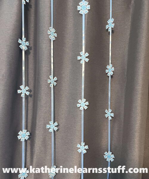Snowflake Curtains Snowflake Curtains