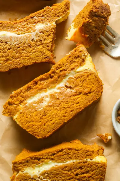 Pumpkin Cream Cheese Bread