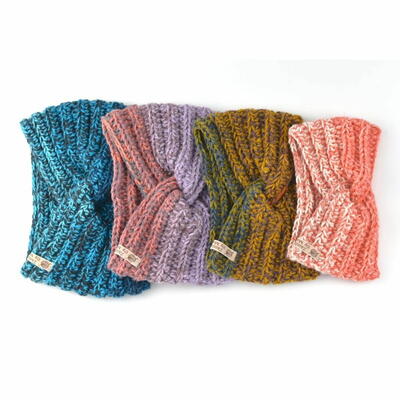 Twisted Crochet Headband Free Pattern
