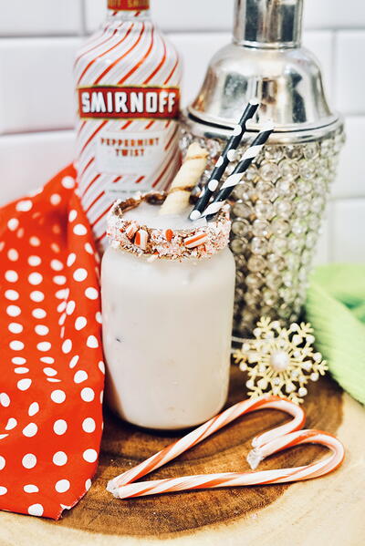 Tipsy Peppermint Mocha Cocktail Recipe