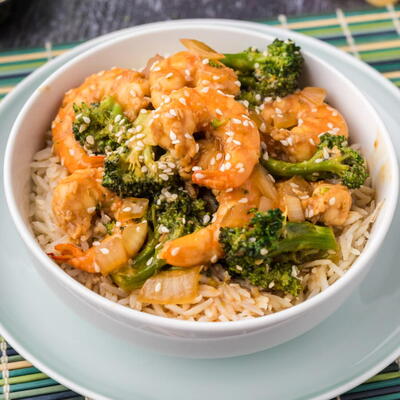 Shrimp And Broccoli