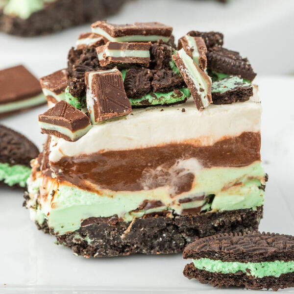 Mint Chocolate Dream Bars Mint Chocolate Dream Bars