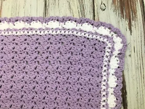 Lilac Meadows Baby Blanket Lilac Meadows Baby Blanket