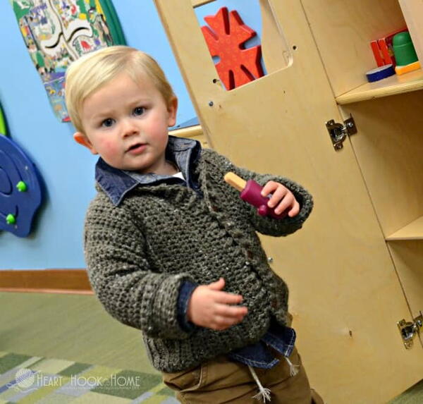 Cozy Classroom Cardigan 23t Size Cozy Classroom Cardigan 2/3t Size