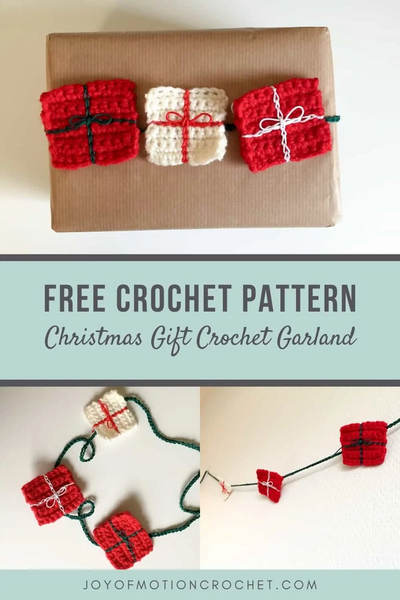 Crochet Christmas Garland Crochet Christmas Garland
