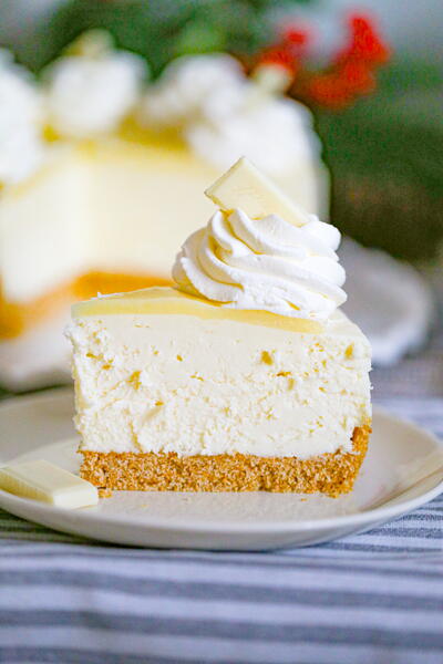 Ultimate No Bake White Chocolate Cheesecake Ultimate No Bake White Chocolate Cheesecake