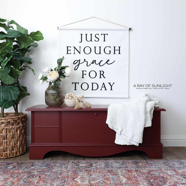 Thrifted Cedar Chest Makeover Thrifted Cedar Chest Makeover