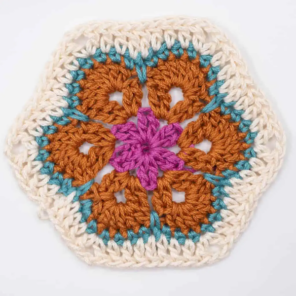 How To Make The Crochet African Flower Hexagon How To Make The Crochet African Flower Hexagon