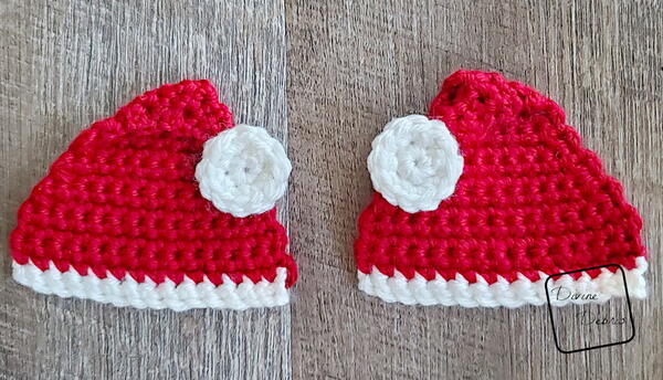 Santa Hat Applique Santa Hat Applique