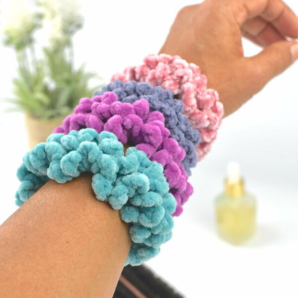 Crochet Scrunchie Free Pattern Crochet Scrunchie Free Pattern